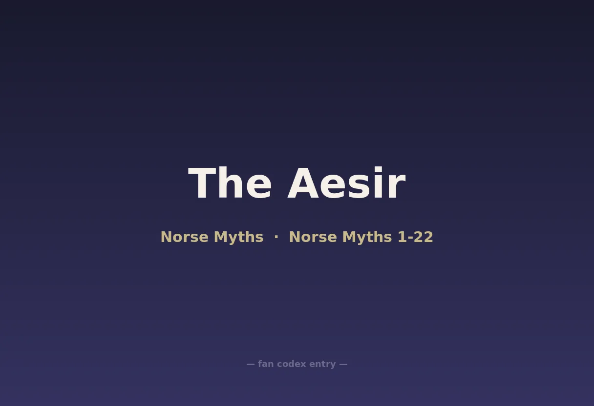 The Aesir